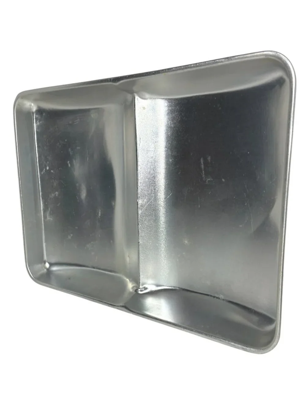 Wilton Open Book Bible Cake Pan Mold 502-7466 Silver Aluminum Vintage 1977